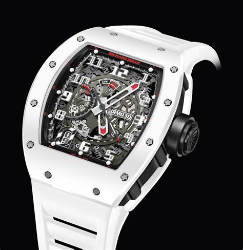 richard mille watch white price